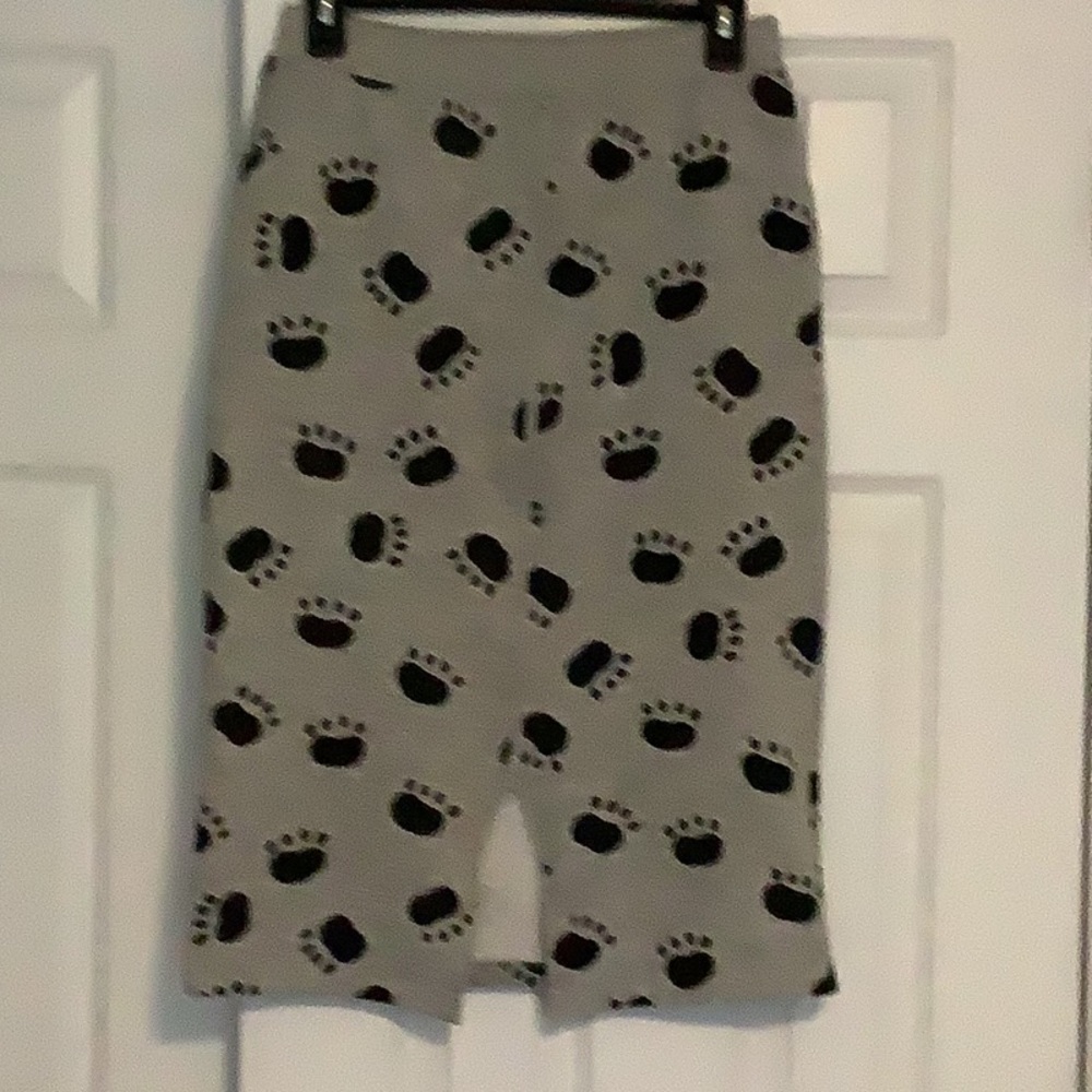 Esprit dog paw prints 🐾 skirt, size S